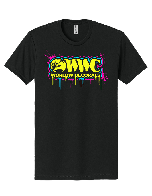 UV Ink WWC Paint Drip T-Shirt